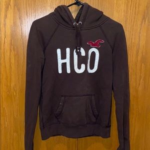 Hooded Hollister sweatshirt